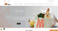 Desktop Screenshot of netpakambalaj.com